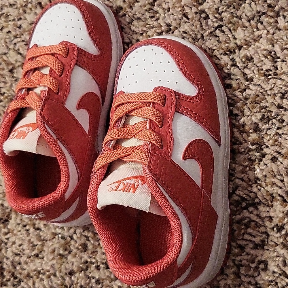 Pink Nike Dunks Size 5C